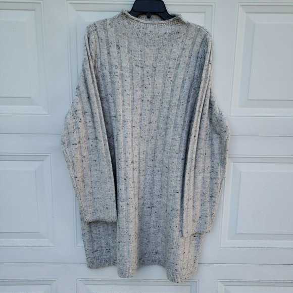 Madewell Women's Donegal Rolled Mock-neck Sweater - Picture 2 of 15